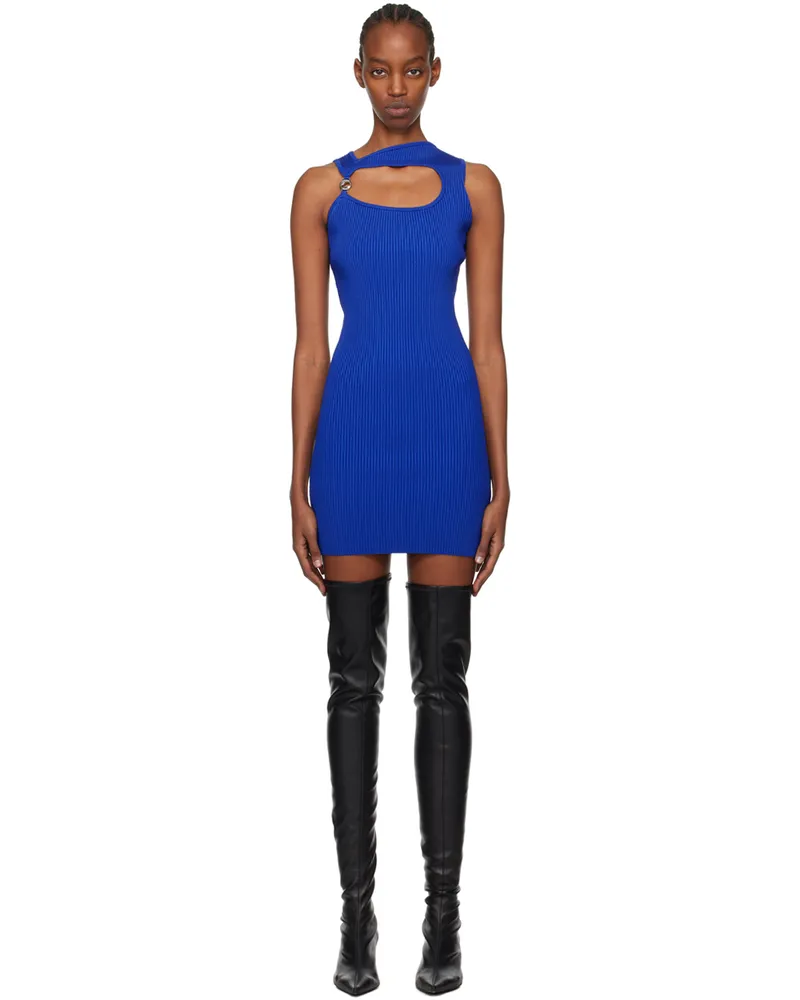COPERNI Blue Cutout Minidress Blue