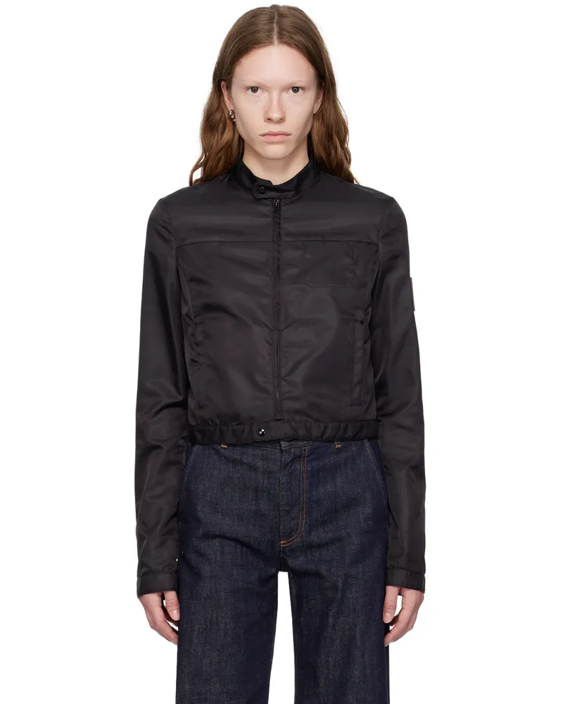 Maison Margiela Black Band Collar Jacket 900