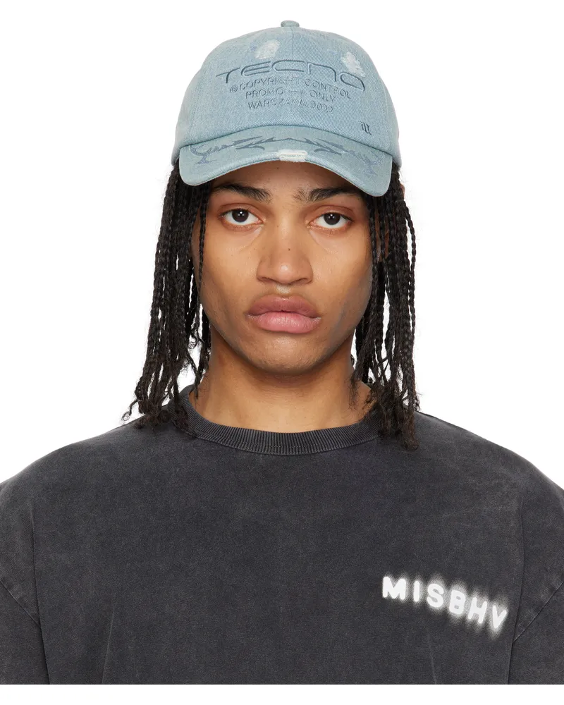 MISBHV Blue 'Tecno' Cap Blue
