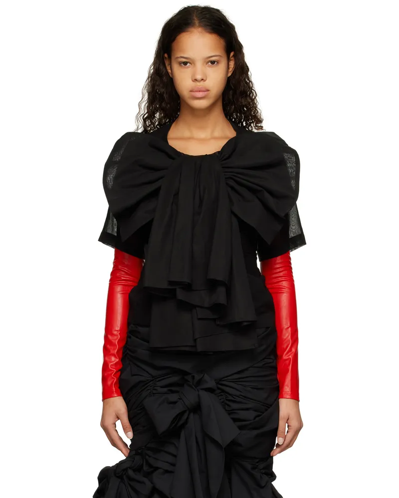 TAO Black Layered T-Shirt 1