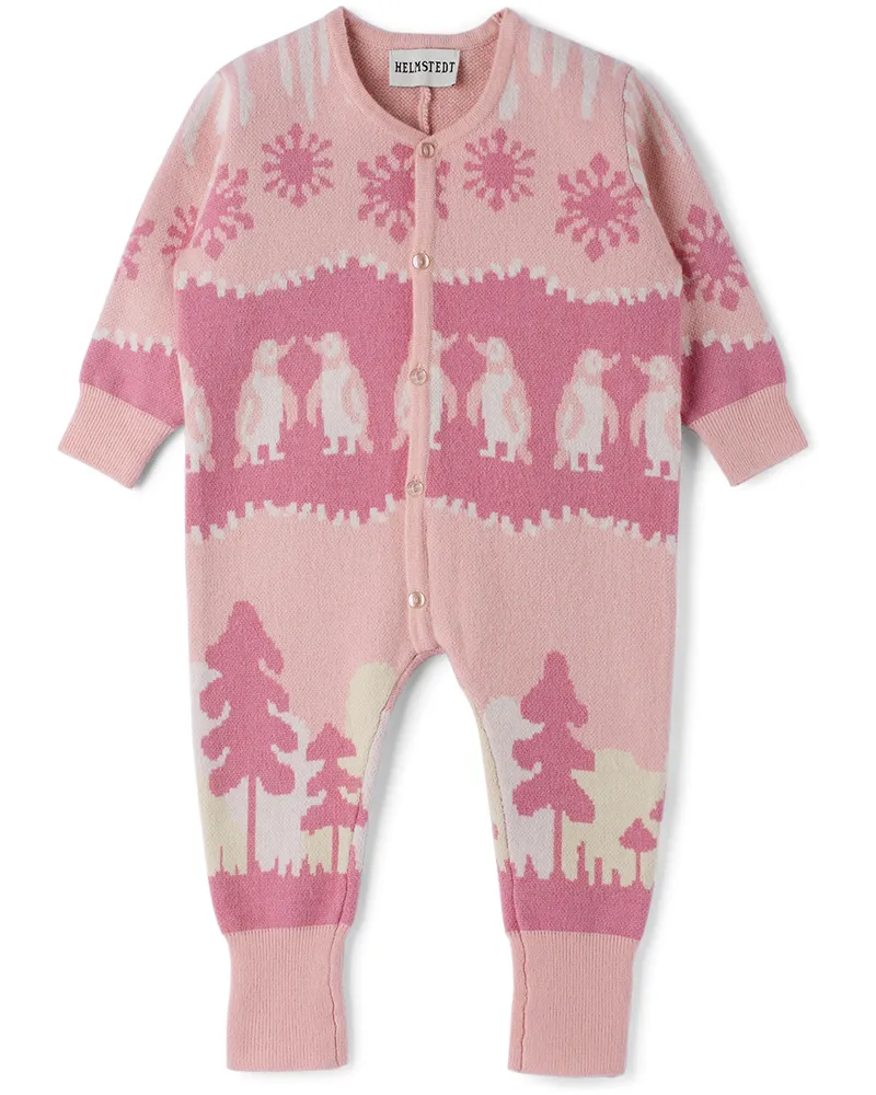 HELMSTEDT SSENSE Exclusive Baby Pink Les Bodysuit Pink