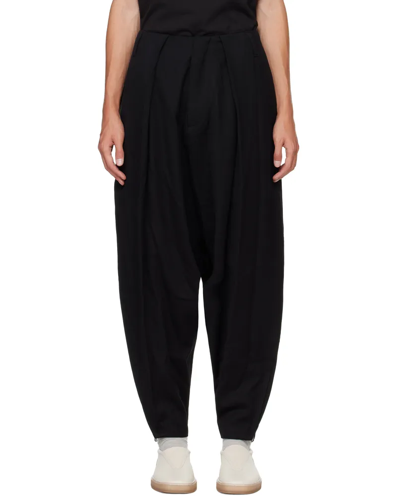Adererror Black Product. 71 Trousers Noir
