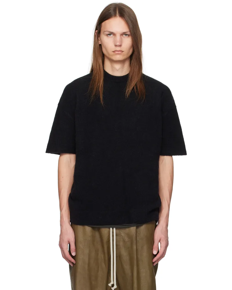 Rick Owens Black Tommy Sweater 09