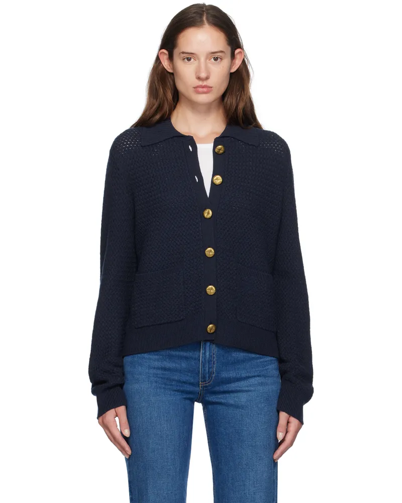 Rag & Bone Navy Jax Cardigan Salute