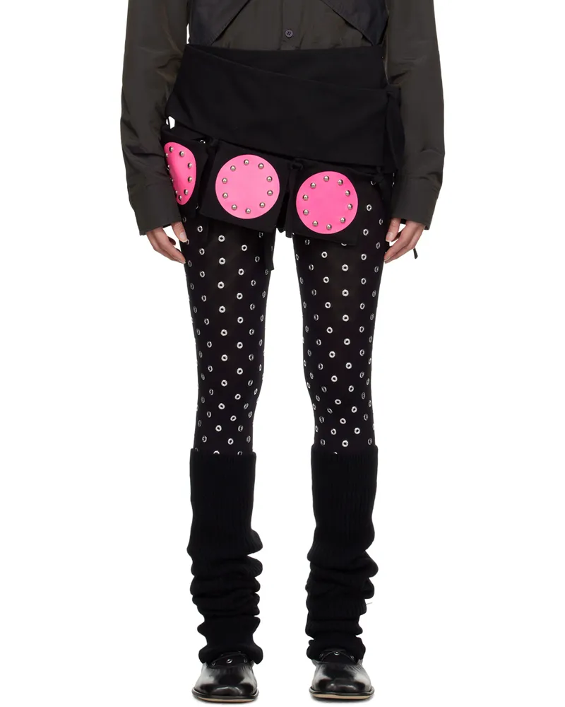 Strongthe Black Ball Miniskirt Black
