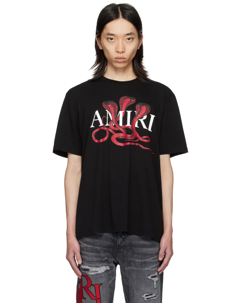 Amiri Black Poison T-Shirt Black