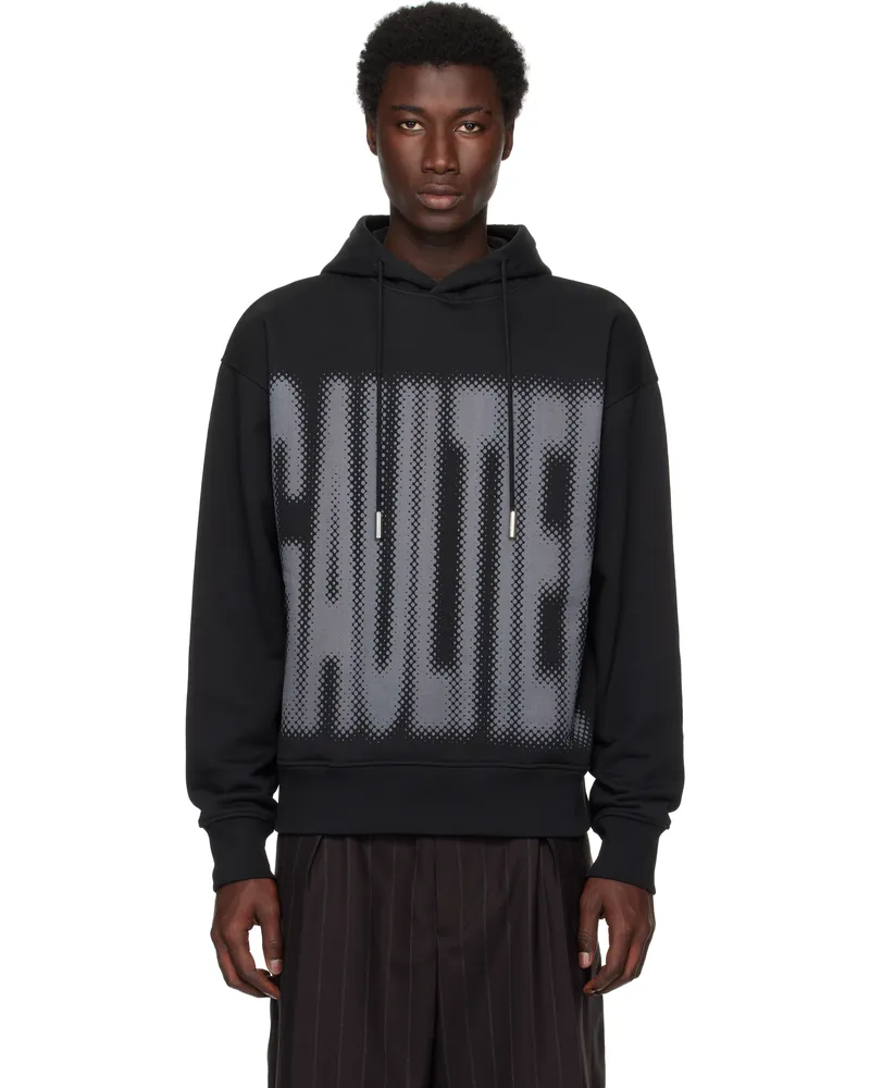 Jean Paul Gaultier Black 'The Gaultier' Hoodie 0004-black