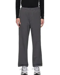 nanamica Gray Drawstring Trousers H