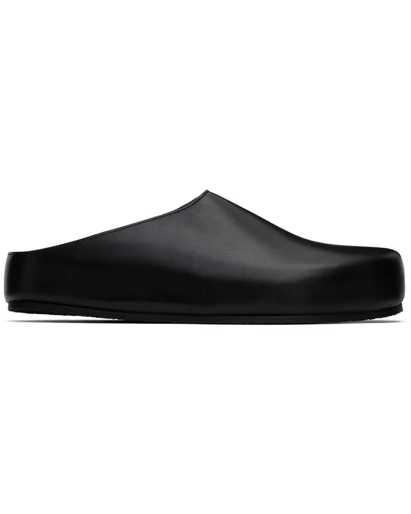 Studio Nicholson Black Wearing Clog Loafers Black