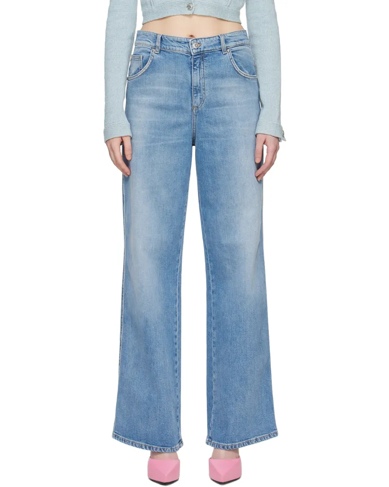 Blumarine Blue Boyfriend Jeans D0631