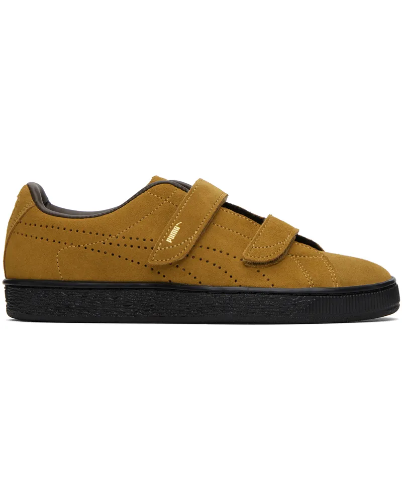Noah NYC Tan Puma Edition Classic Velcro Sneakers Tan