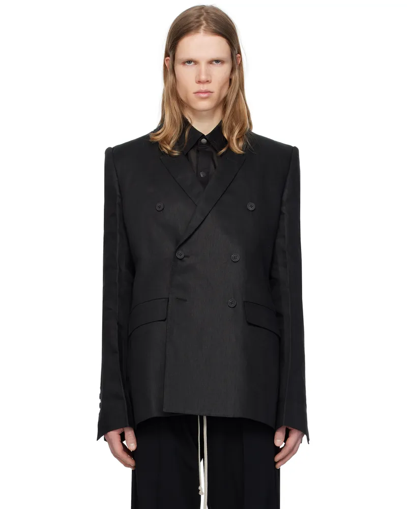 Rick Owens Black Hollywood JMF Blazer 09