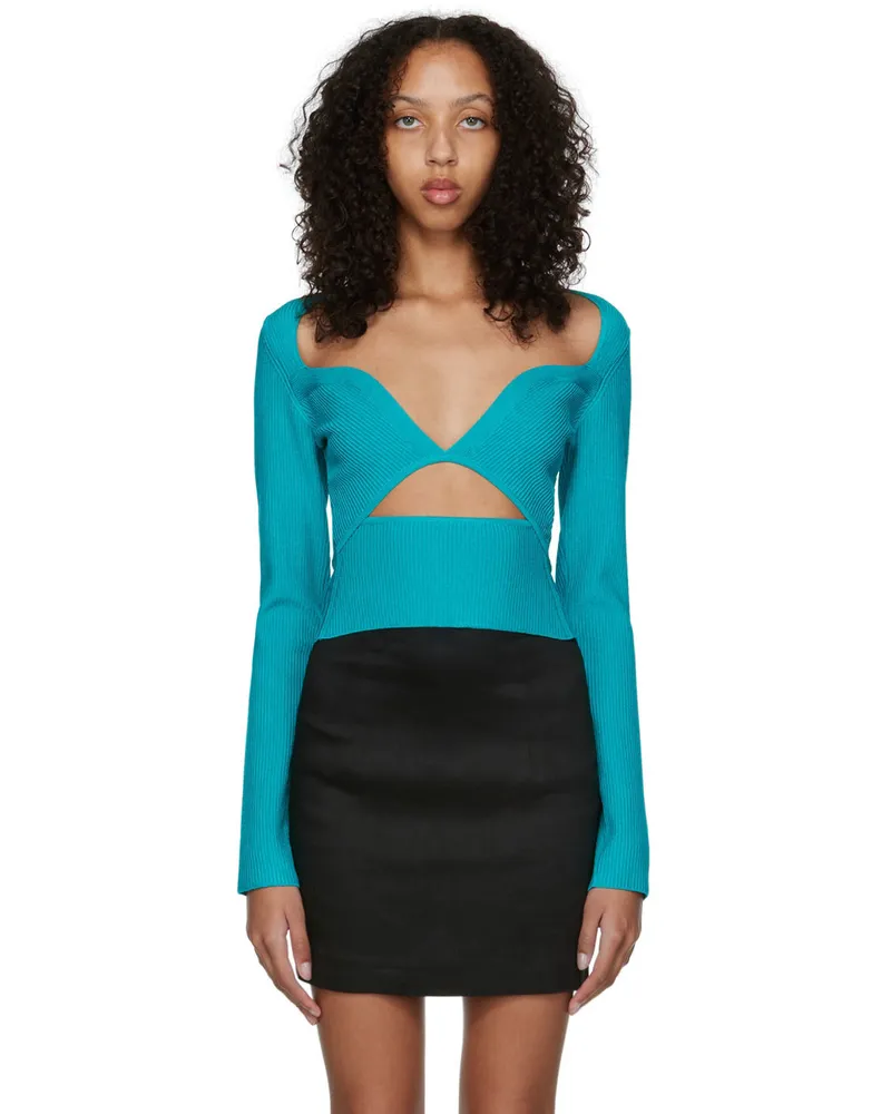 GAUGE81 Blue Feria Sweater Turquoise