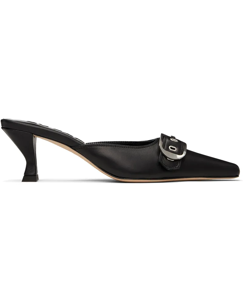by FAR Black Evelyn Mules Bk001