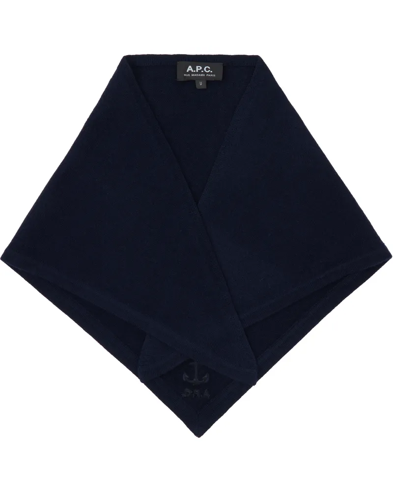 A.P.C. Navy Karl Scarf Iak