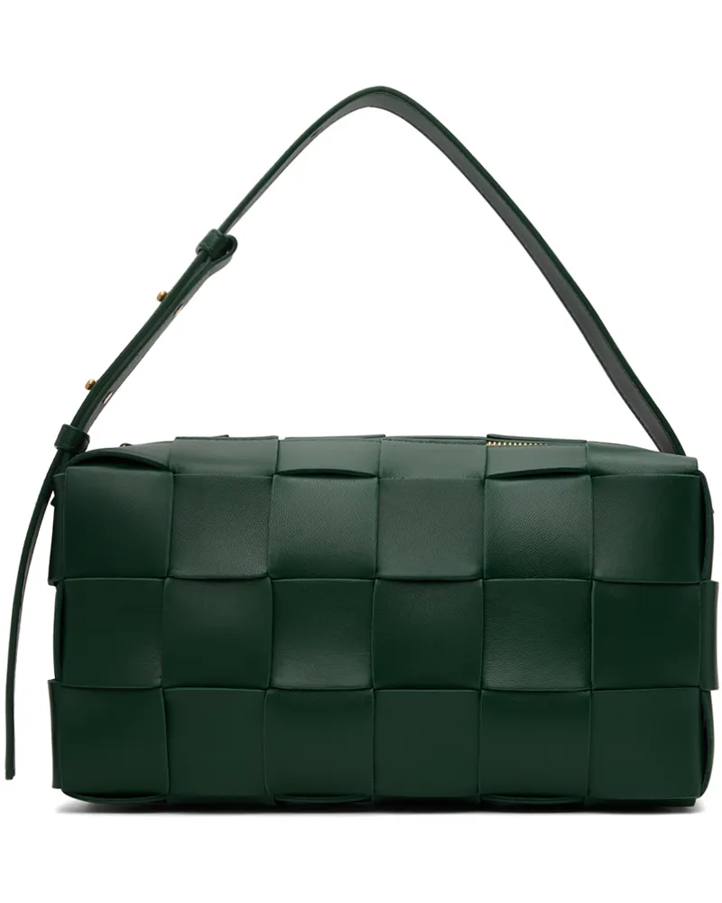 Bottega Veneta Green Brick Cassette Bag 3035