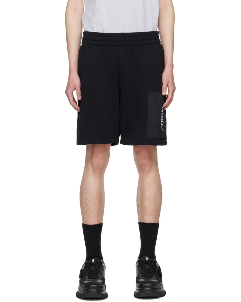 Moschino Black Patch Pocket Shorts A2555