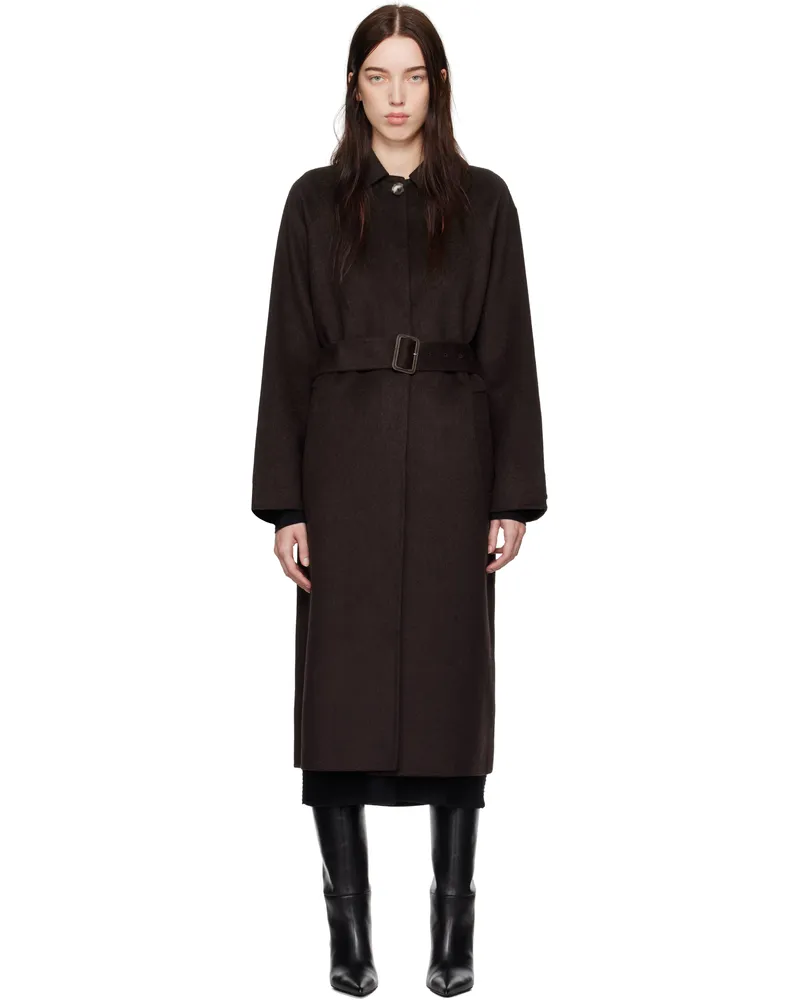 Proenza Schouler Brown Proenza Schouler White Label Juliette Coat 251
