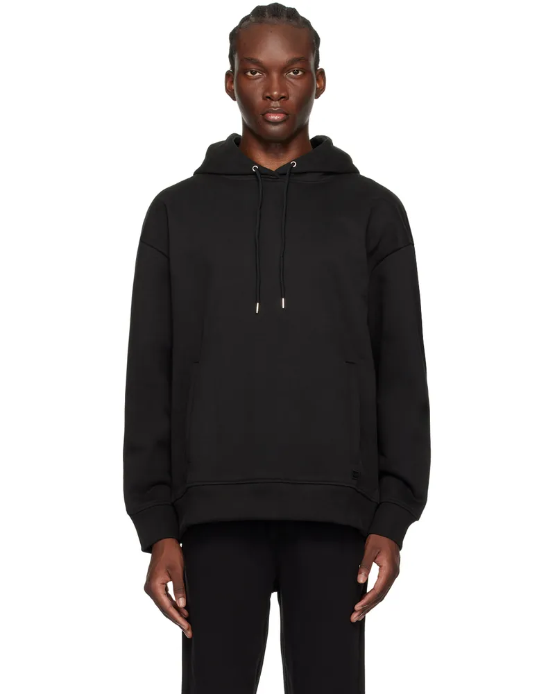 HUGO BOSS Black Heavyweight Hoodie 001-black