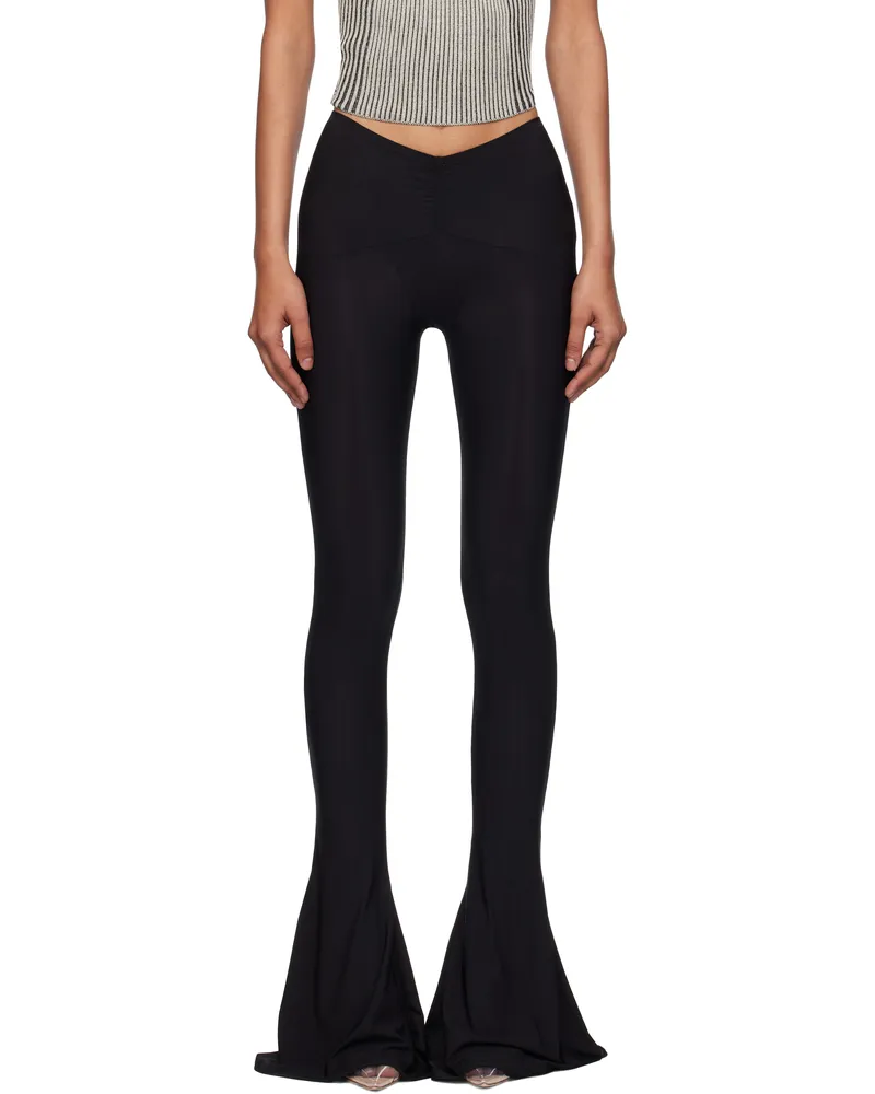 Charlotte Knowles Black Ghost Trousers Black