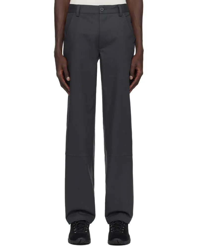 GR10K SSENSE Exclusive Blue Drill Trousers Blue