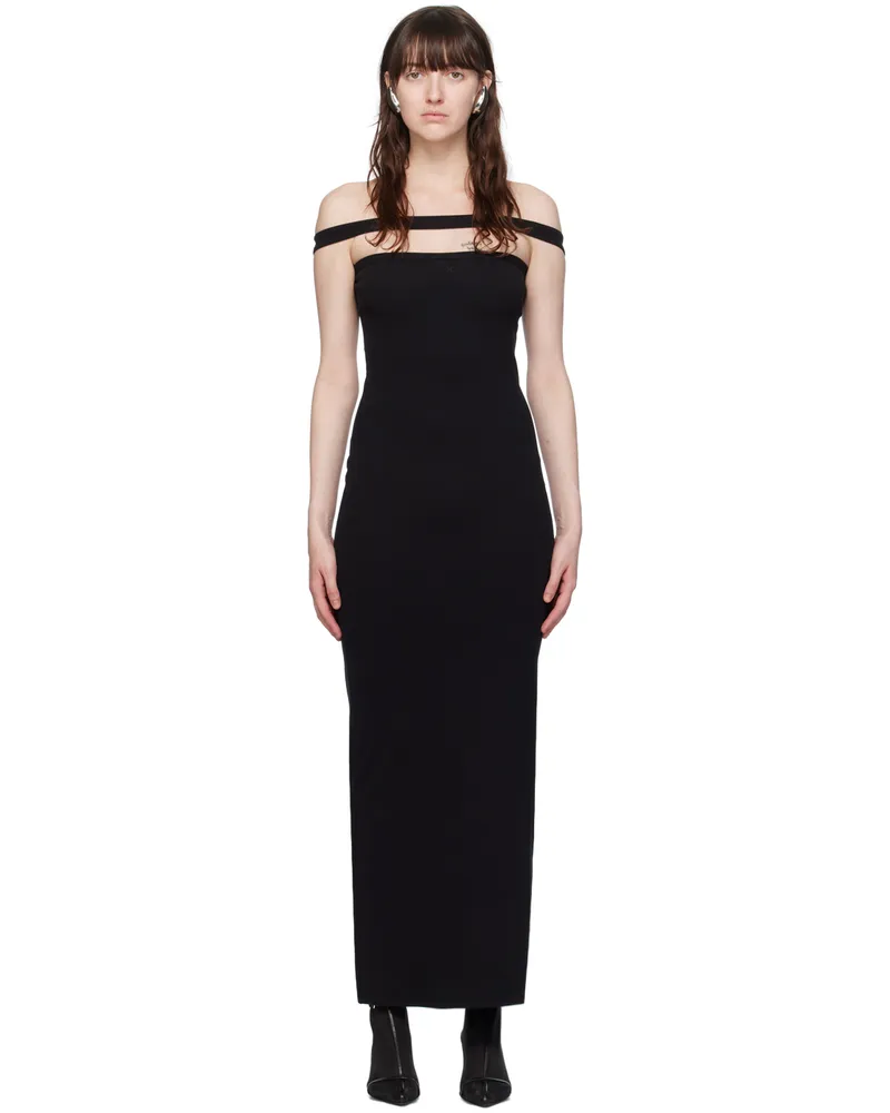Courrèges Black Hyperbole Maxi Dress 9999