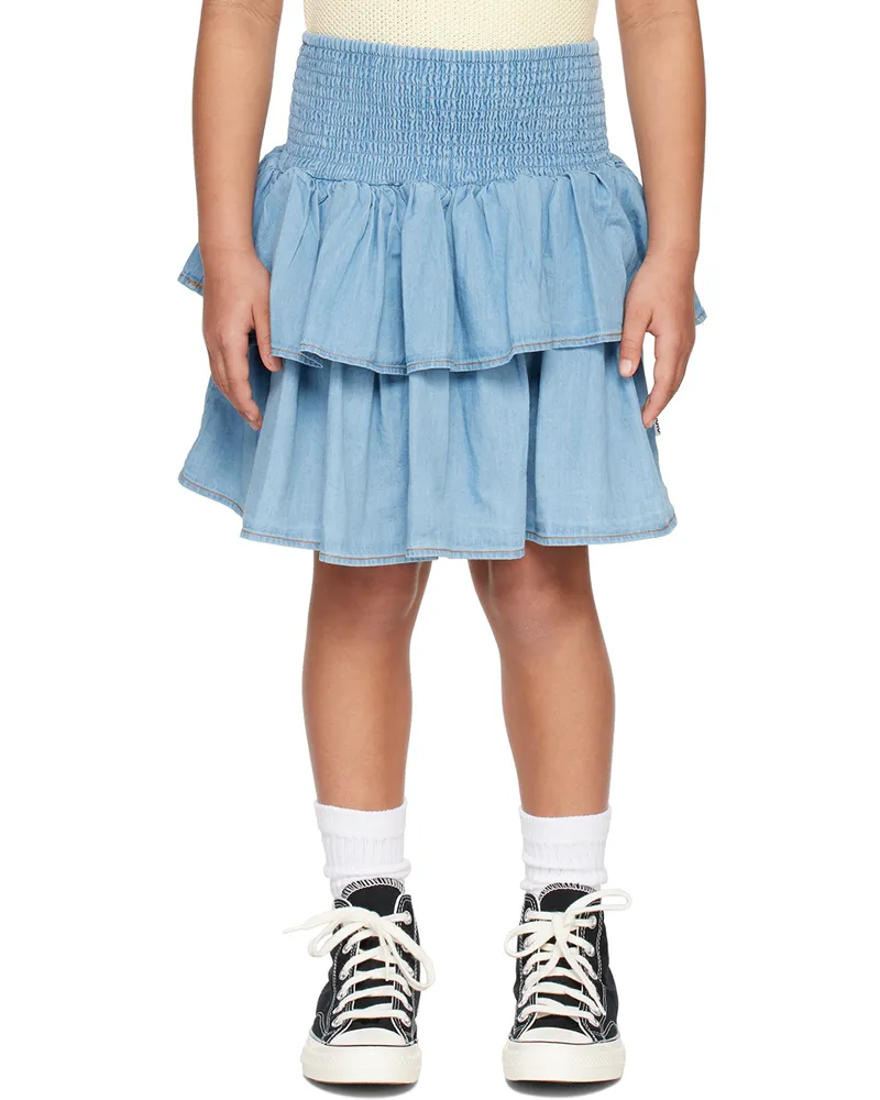 Molo Kids Blue Bonita Skirt 8746