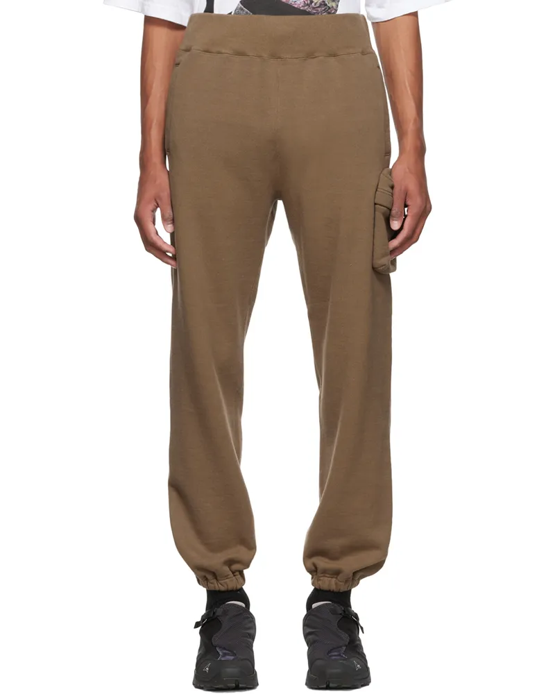 Undercover Brown Eastpak Edition Cotton Lounge Pants Brown