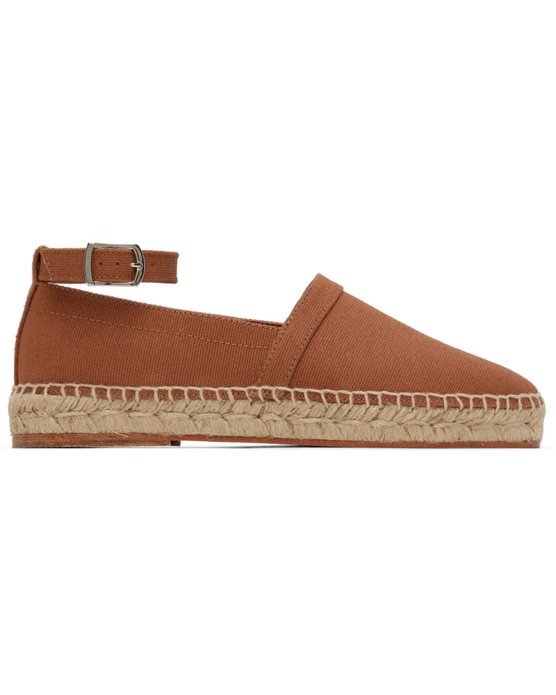 BODE Brown Ankle Strap Espadrilles Brown