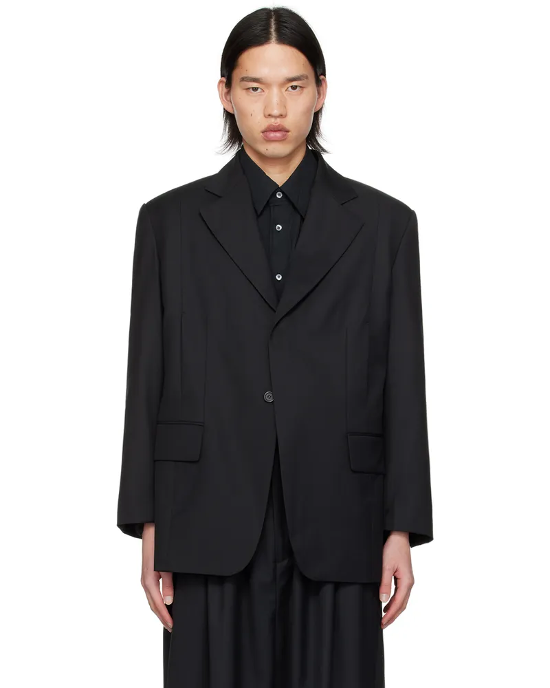 Youth Black Tailored Blazer Black