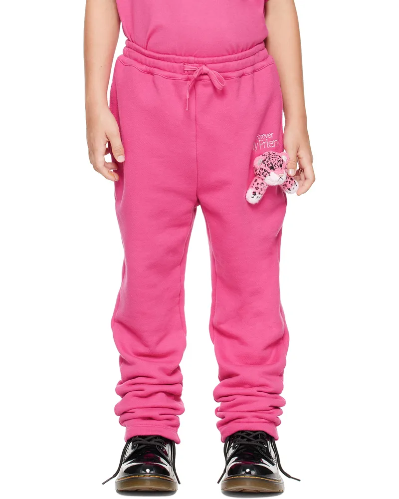 Doublet SSENSE Exclusive Kids Pink With My Friend Lounge Pants Pink