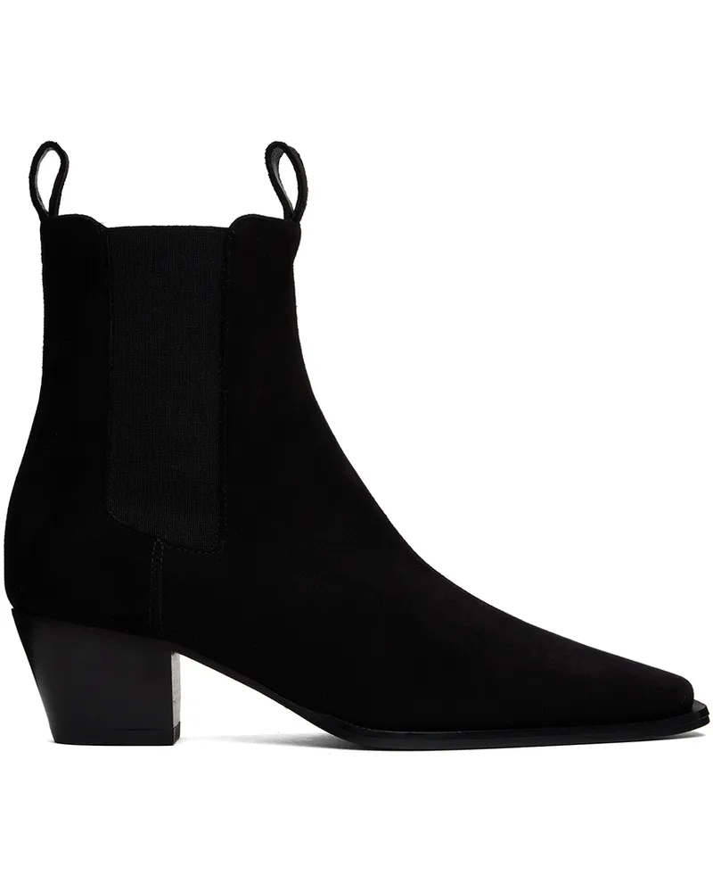 Totême Black 'The City' Boots Black