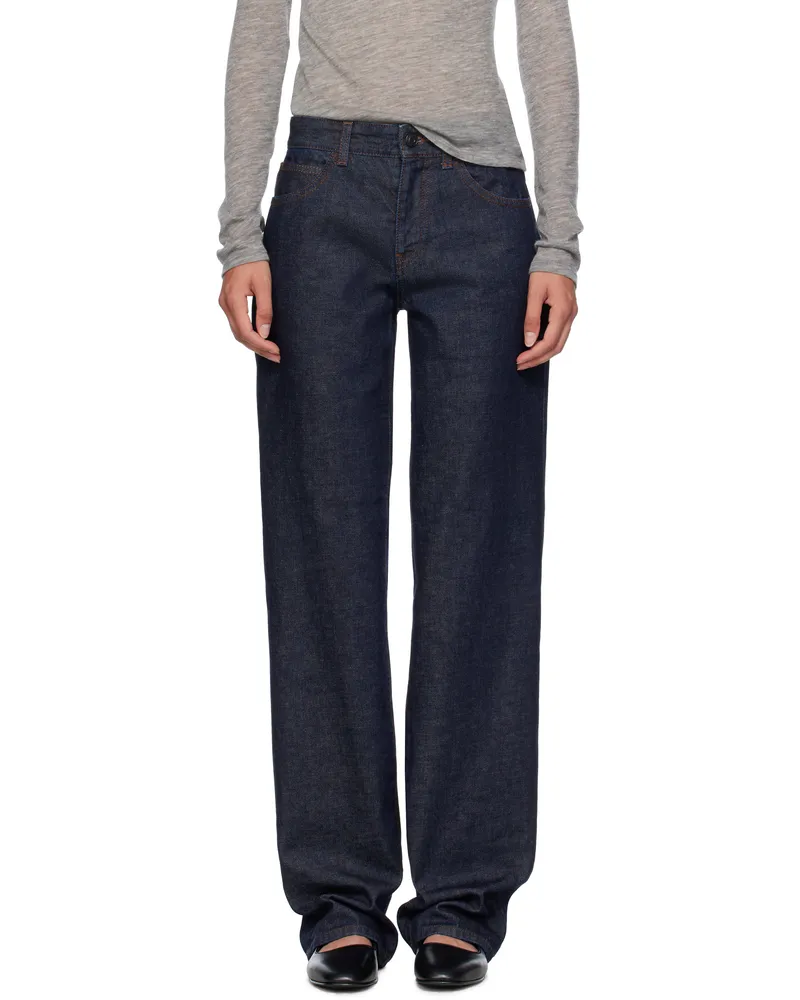 The Row Navy Carlyl Jeans Ind