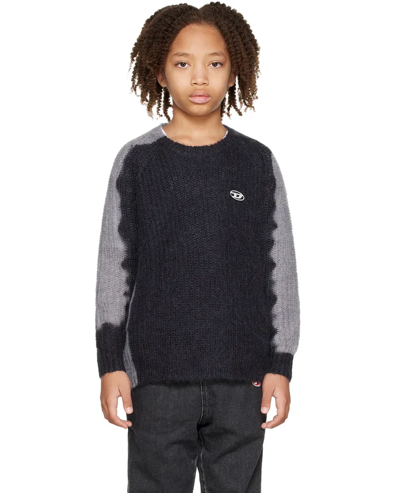 Diesel Kids Gray Kosimo Over Sweater K900