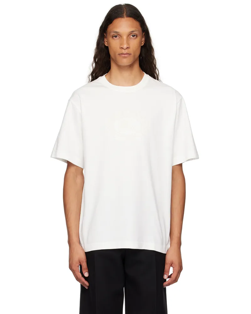 Burberry Off-White EKD T-Shirt Chalk
