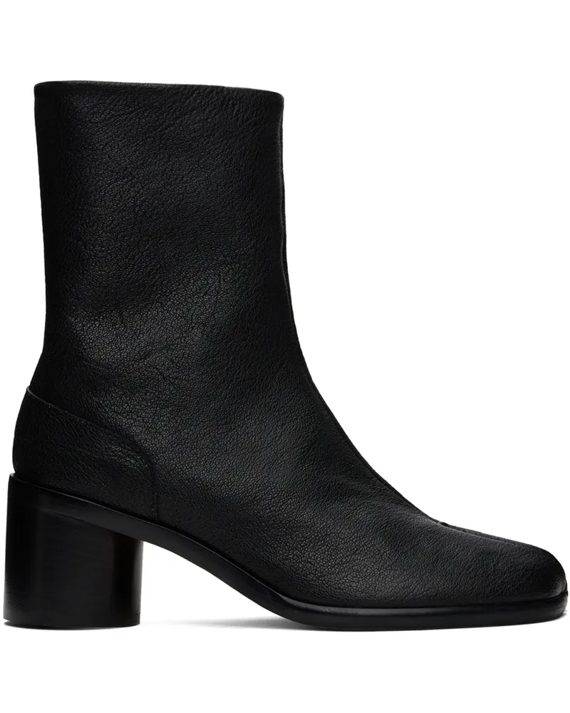 Maison Margiela Black Tabi Ankle Boots T8013