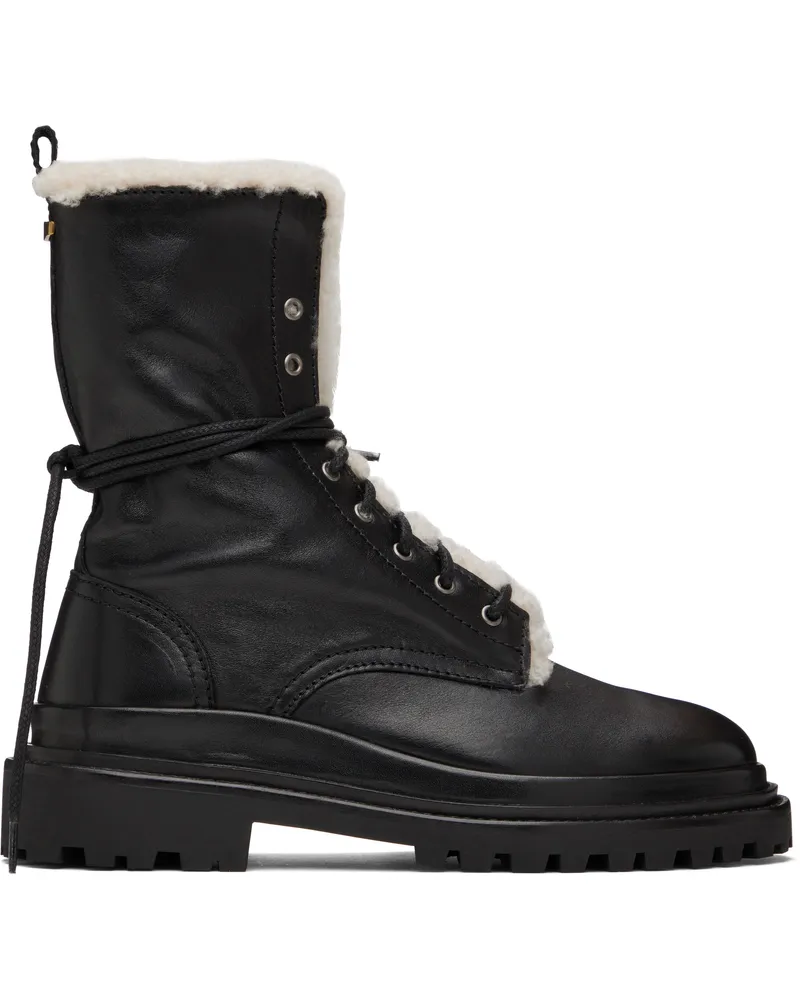 Isabel Marant Black Ghiso Boots Black