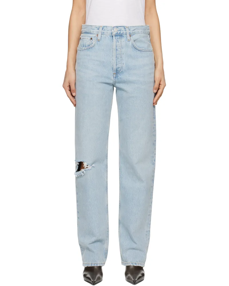 AGOLDE Blue Kelly Jeans Segment