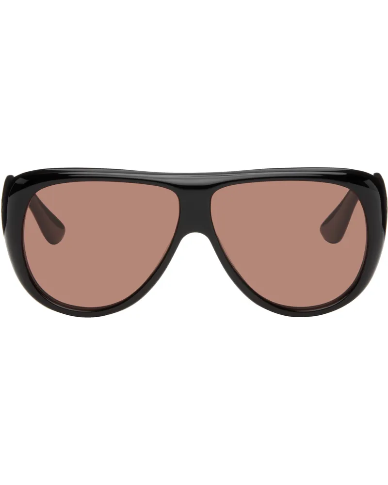 Port Tanger Black & Orange Gambia Sunglasses Black