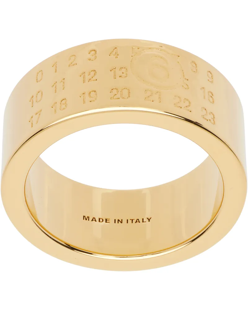 Maison Margiela Numeric Minimal Signature Ring 950