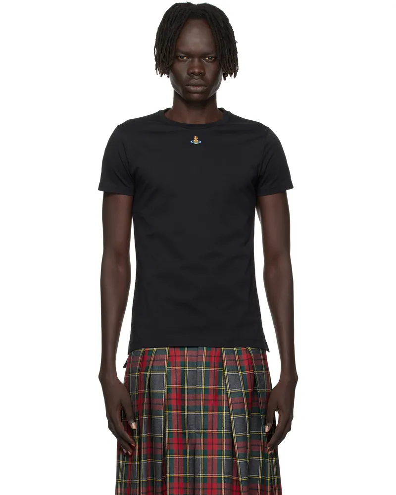 Vivienne Westwood Black Orb Peru T-shirt Ss25-black
