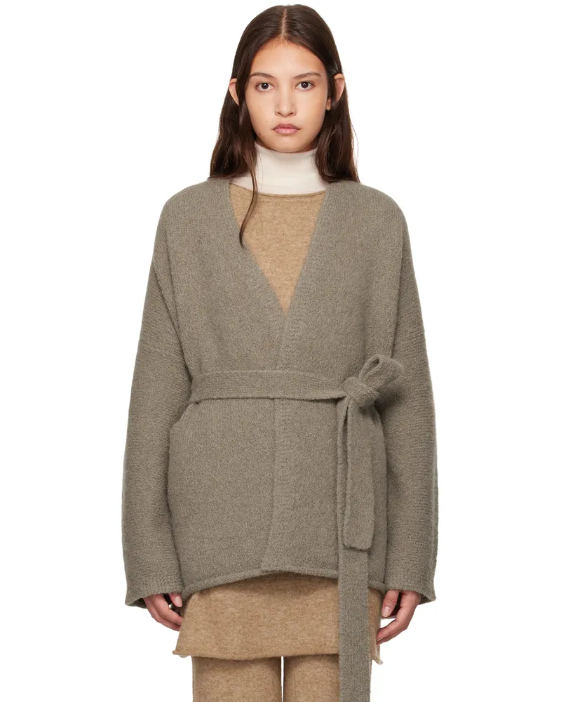 Lauren Manoogian Gray Coto Cardigan C13