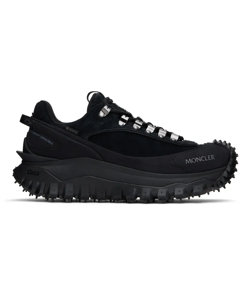 Moncler Black Trailgrip Apex Sneakers 999