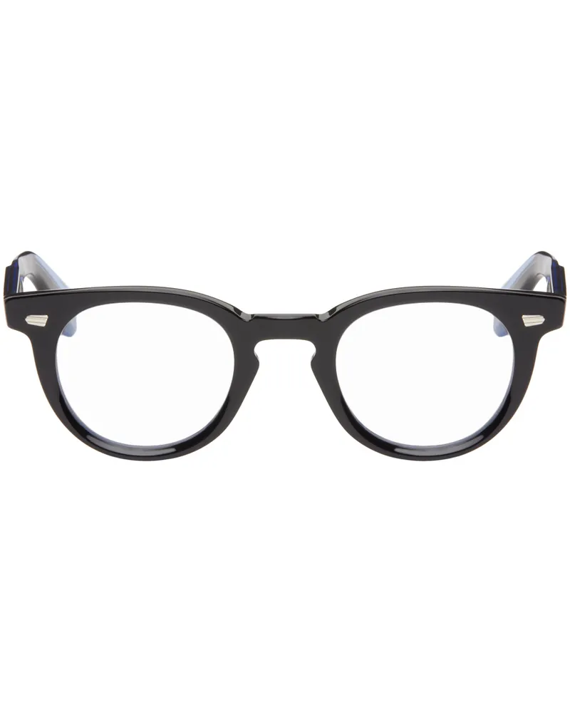Cutler and Gross Black & Blue 1405 Round Glasses Black