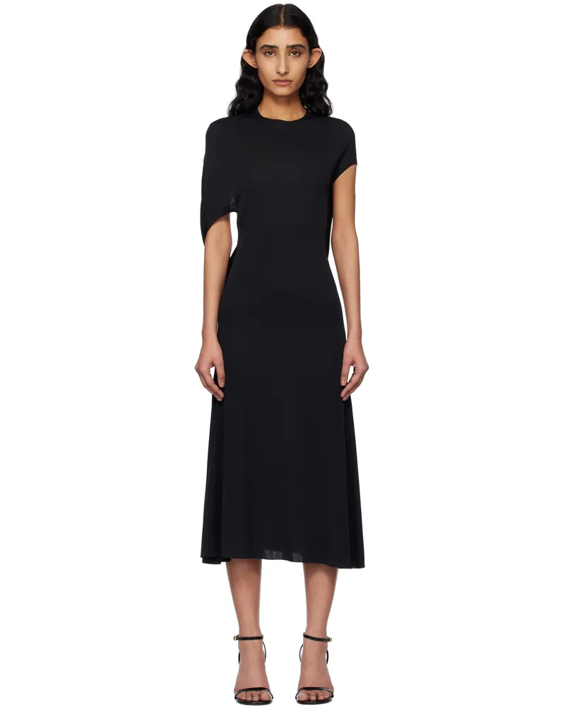 Jacquemus Black 'La Robe Salerno' Midi Dress 990