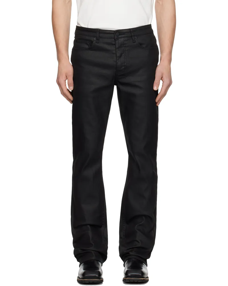 ksubi Black Bronko Wax Jeans Black