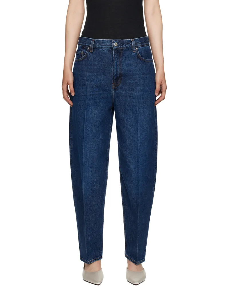 Totême Blue Tapered Jeans 404