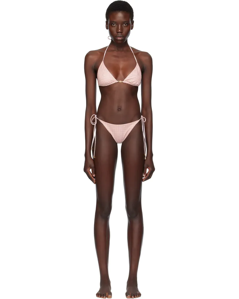 Amiri Pink MA Quad Bikini Dusk