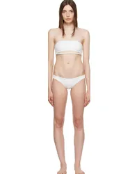 Christopher Esber White Seed Bikini White