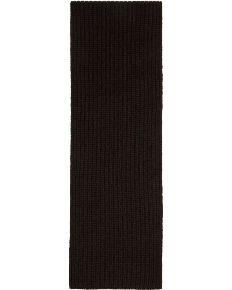 Maison Margiela Brown Cashmere Scarf 144
